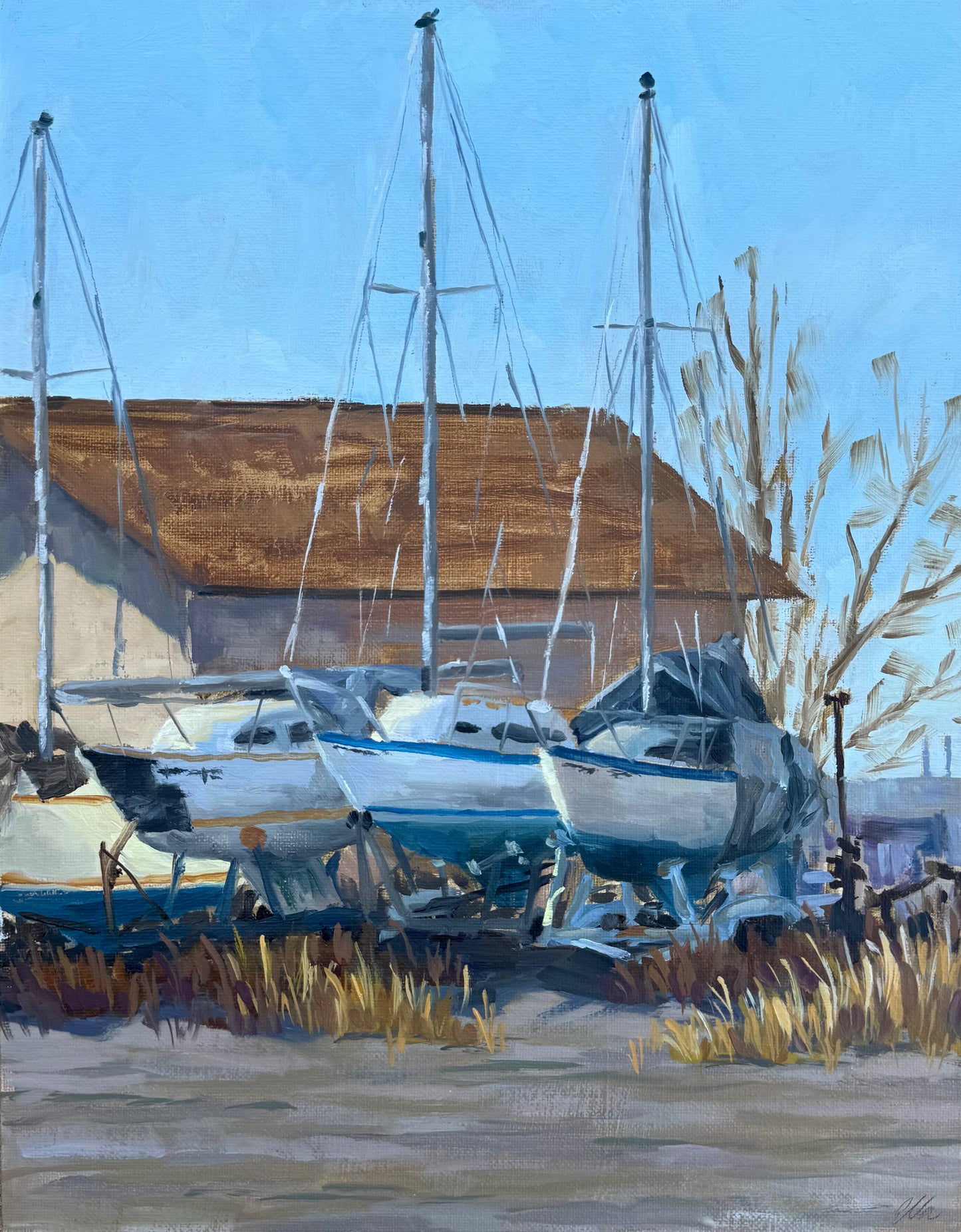 In the Boatyard