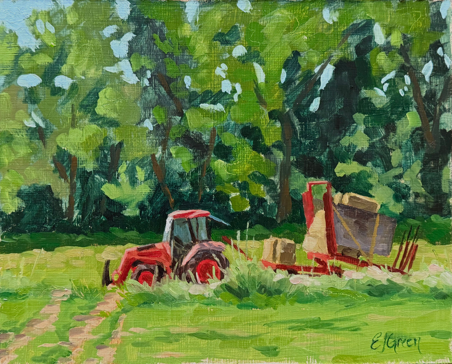 Morning Tractor