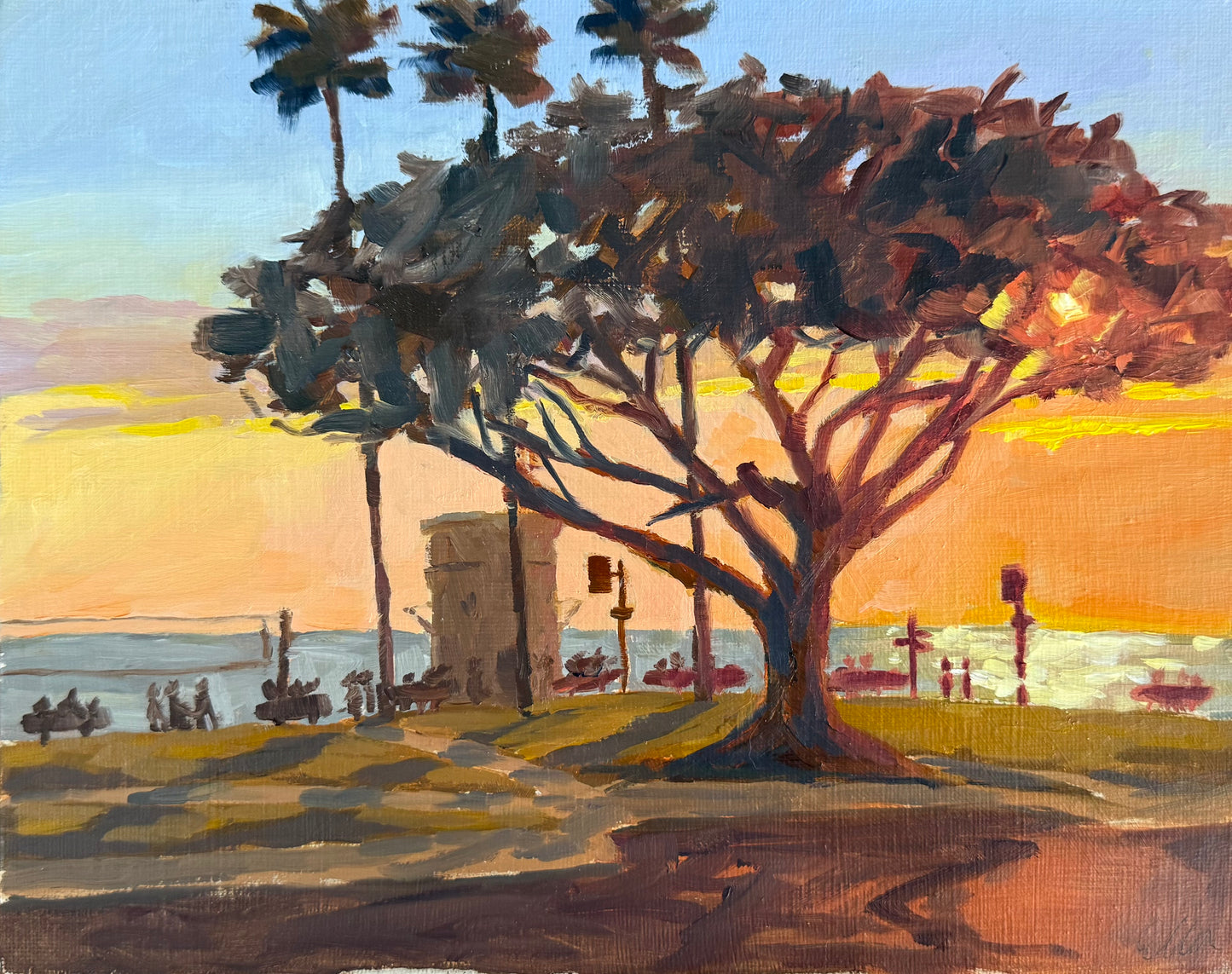 Sunset at Main Beach